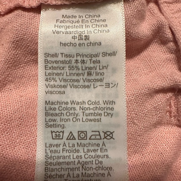 J. Crew Women's Light Pink High Waist Shorts - Picture 4 of 4